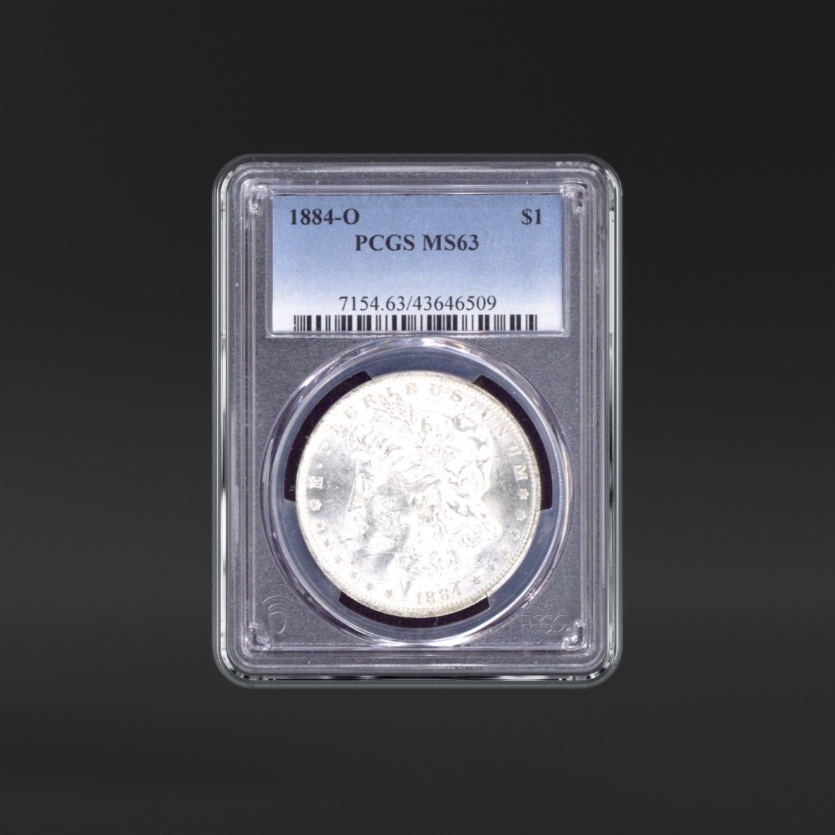 1884-O One Dollar PCGS MS63